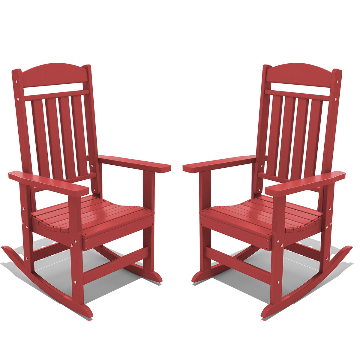 Modern HDPE Patio Rocking Chairs