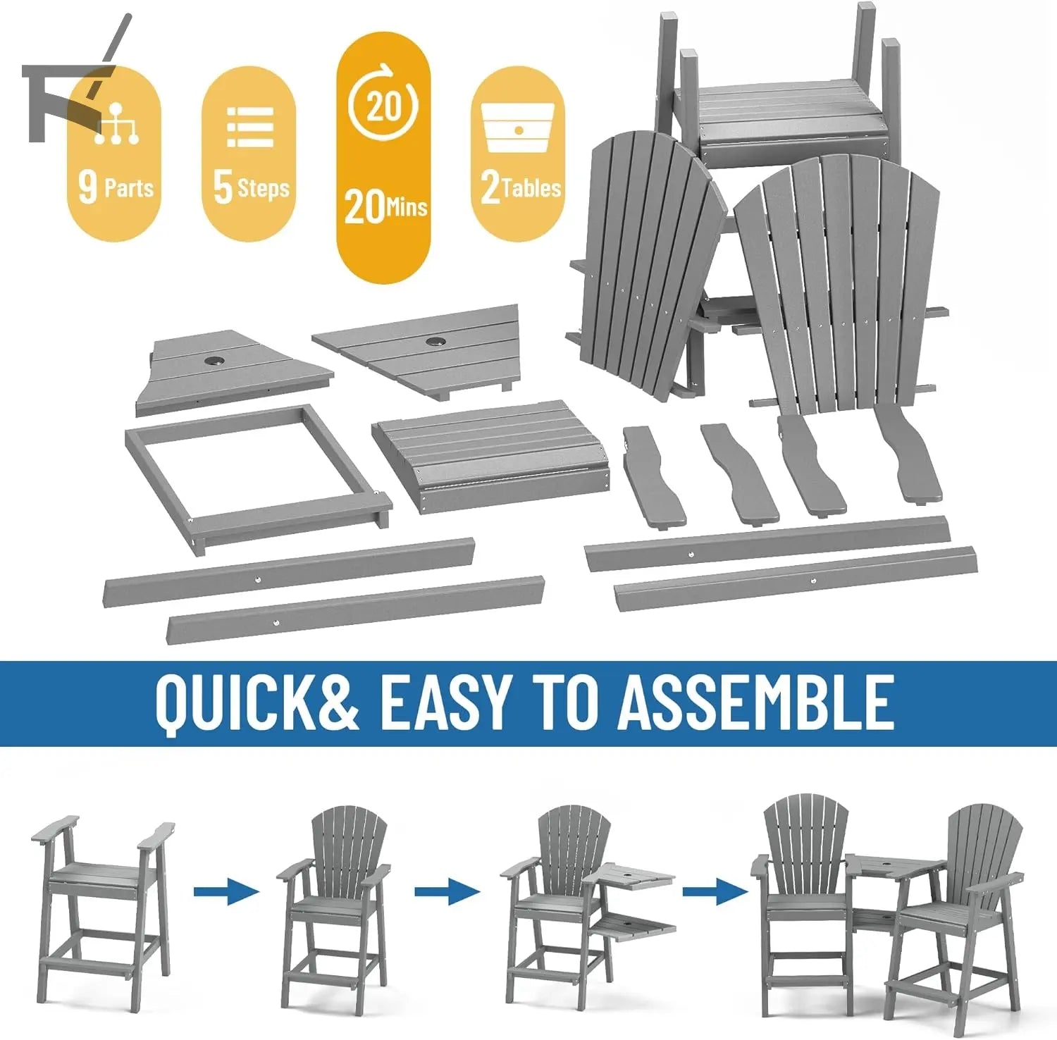 outdoor bar set