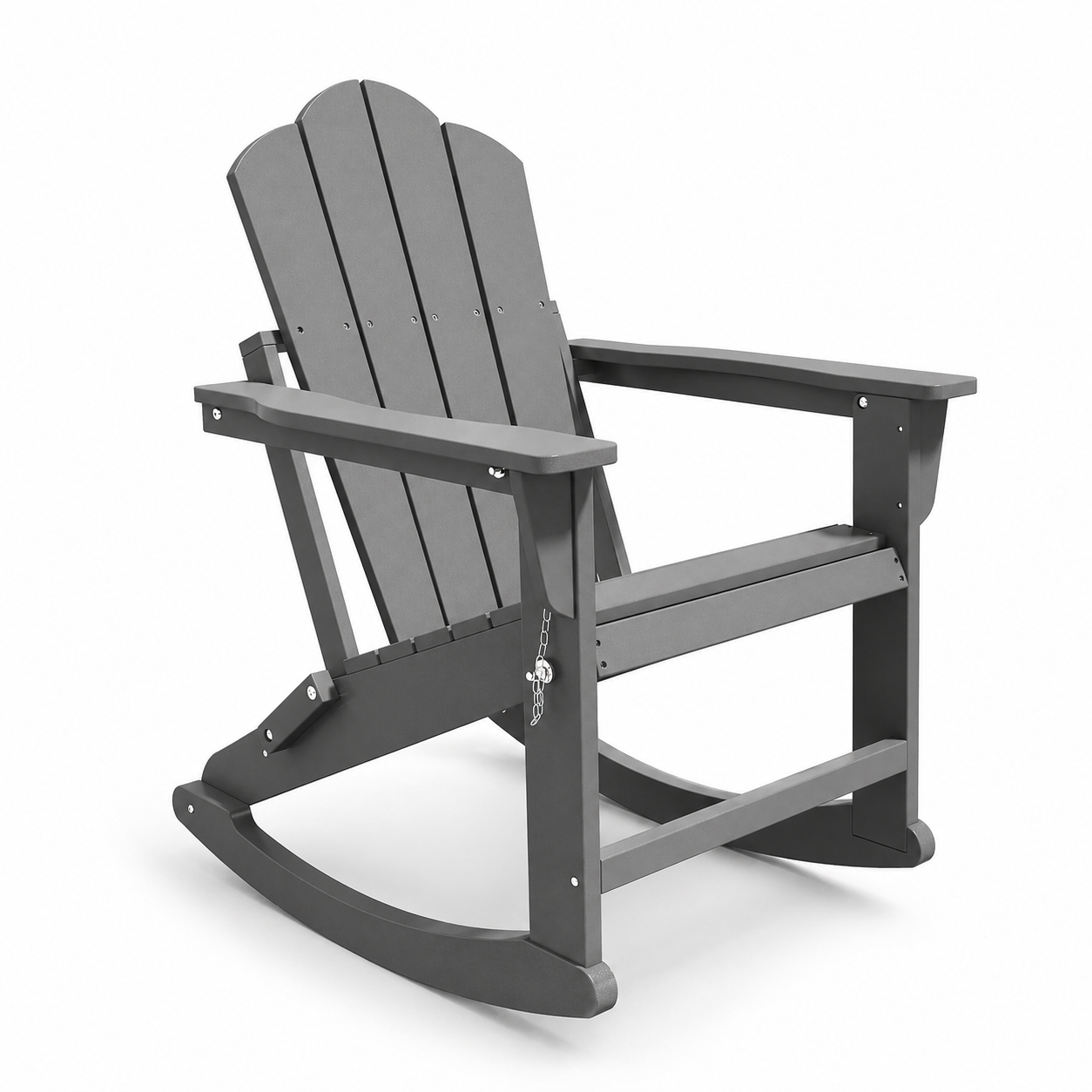 Patio Rocking Chair Folding Adirondack Chair – Foowin
