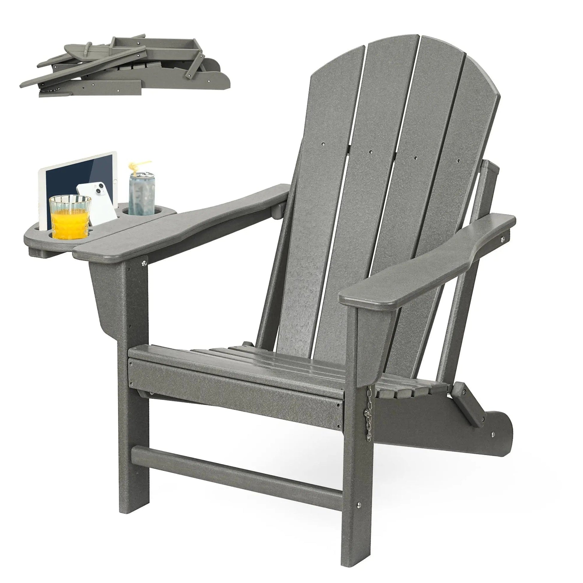 adirondack chairs with cup holder