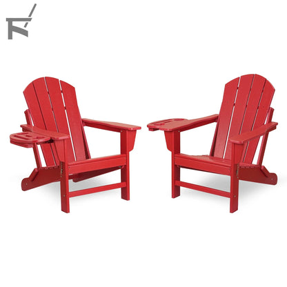 adirondack chair with cup holder