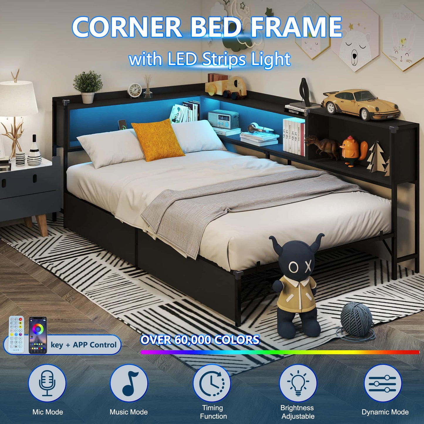 Corner Bed Frame