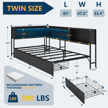 Corner Bed Frame