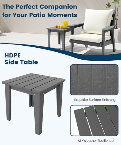 HDPE Outdoor Gardens Lounge Sofa Set