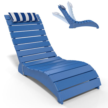 HDPE Pool Lounge Reclining Chairs – Foowin