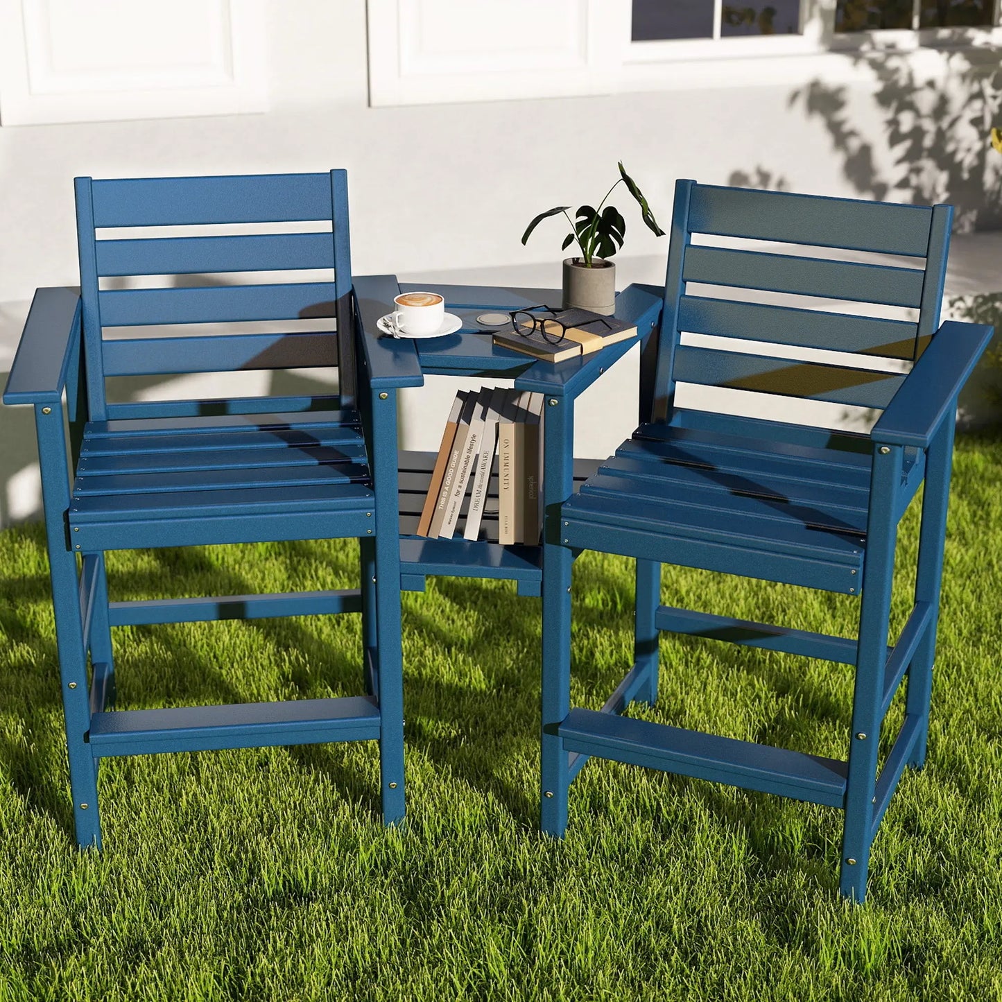 adirondack chairs with cup holder