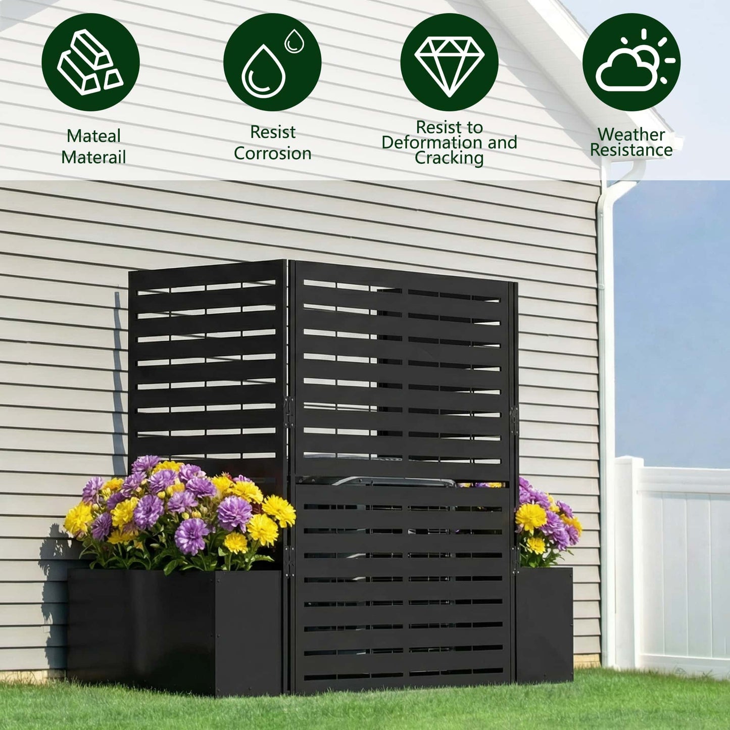 Space-Saving Outdoor Garden Shelters