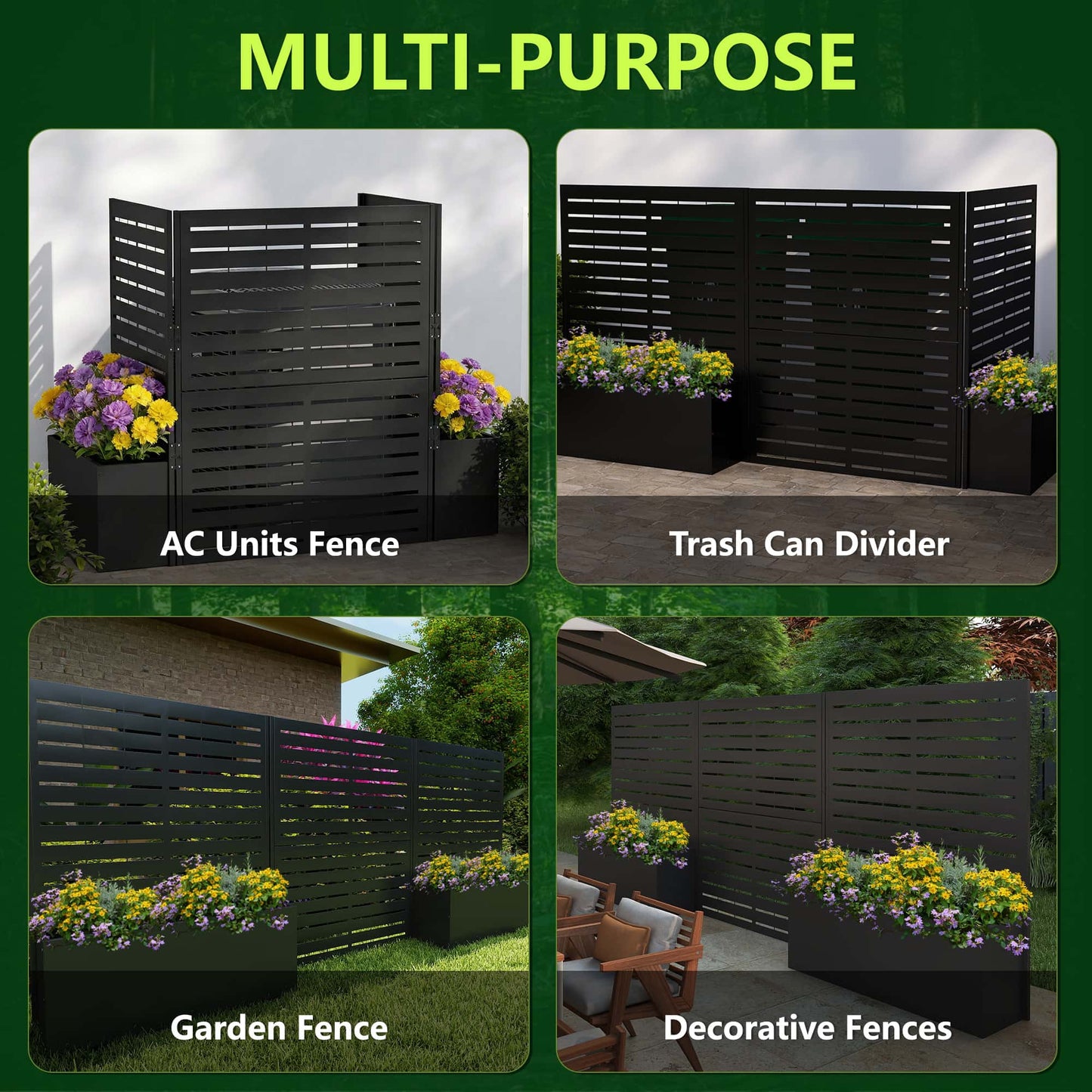 Space-Saving Outdoor Garden Shelters