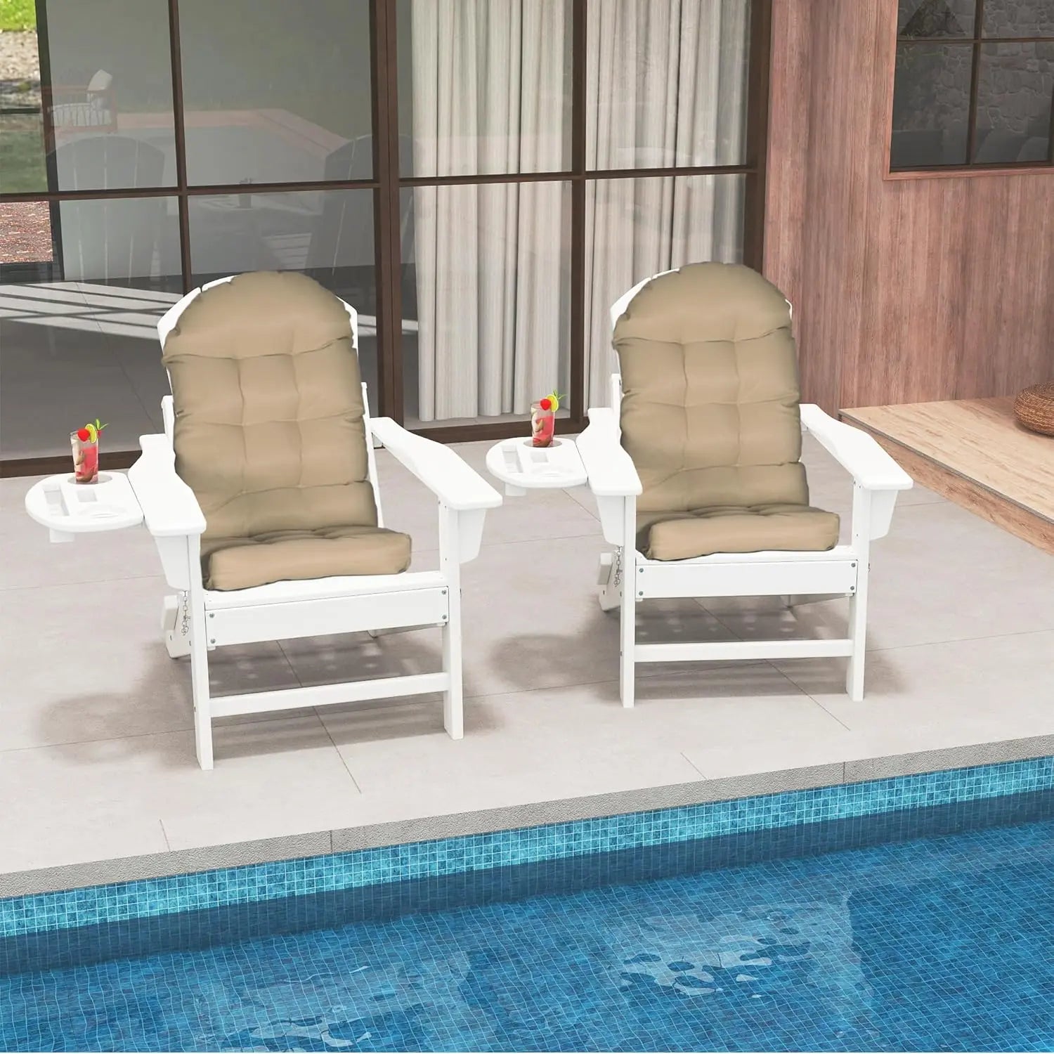 Waterproof Adirondack Chairs Cushion Foowin