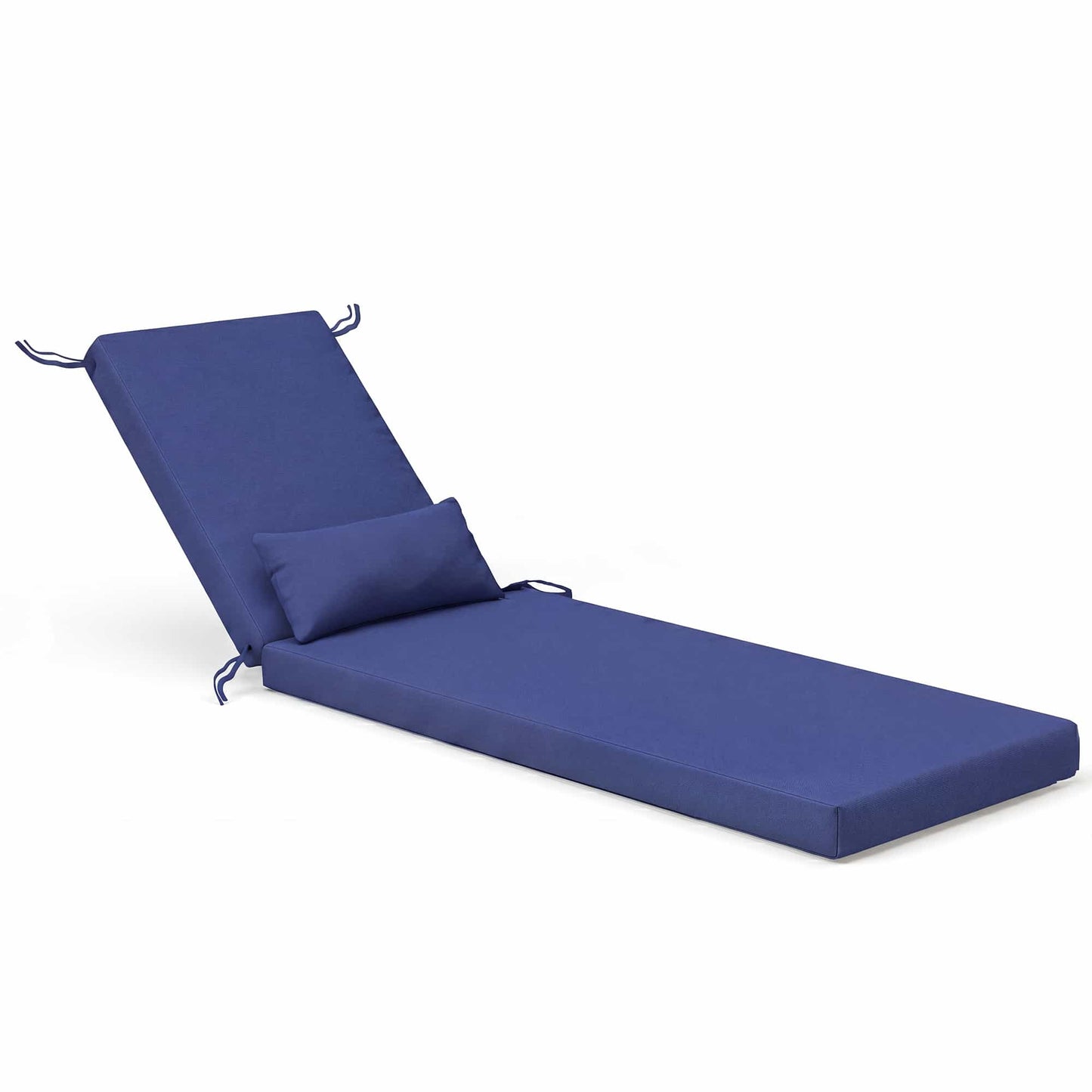 Waterproof Outdoor Chaise Lounge Cushion with Pillow – Foowin