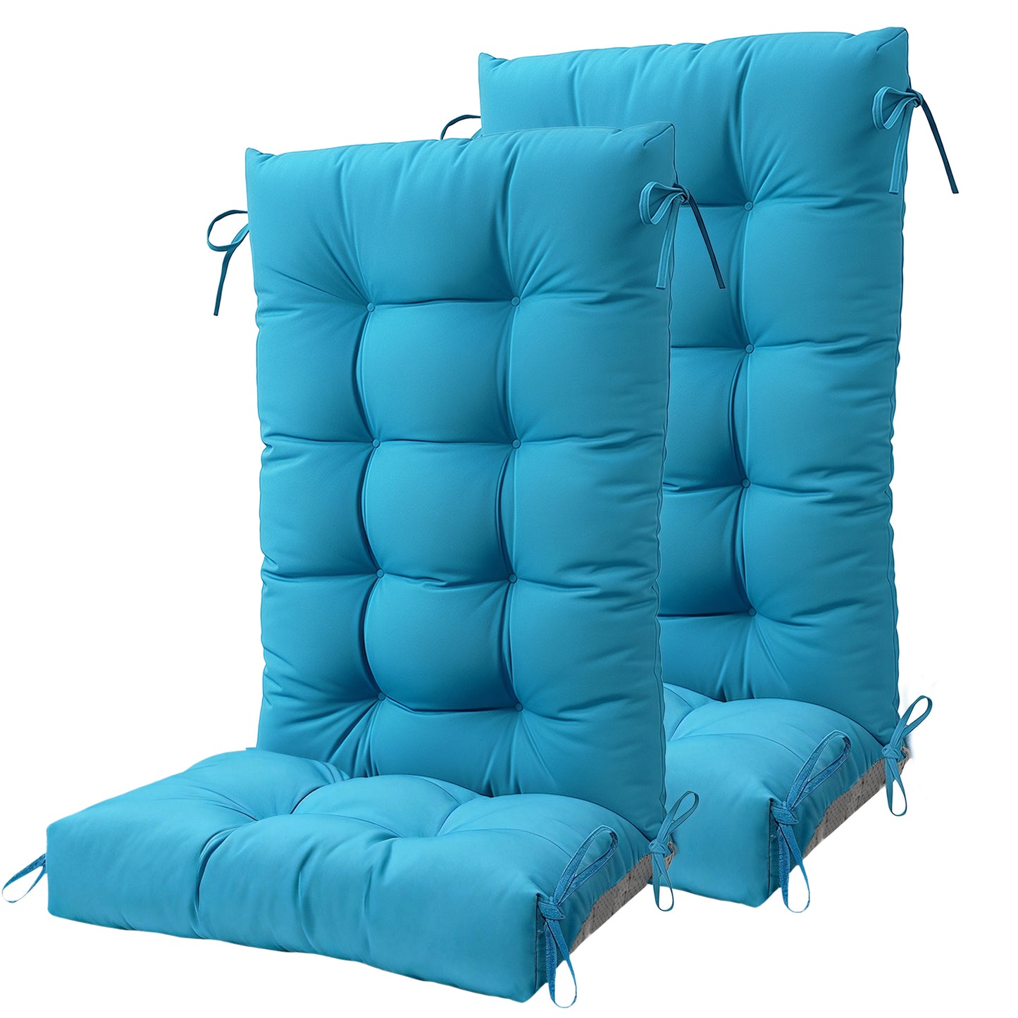 Waterproof Adirondack Chair Cushions with Ties & Non-Slip Bottom