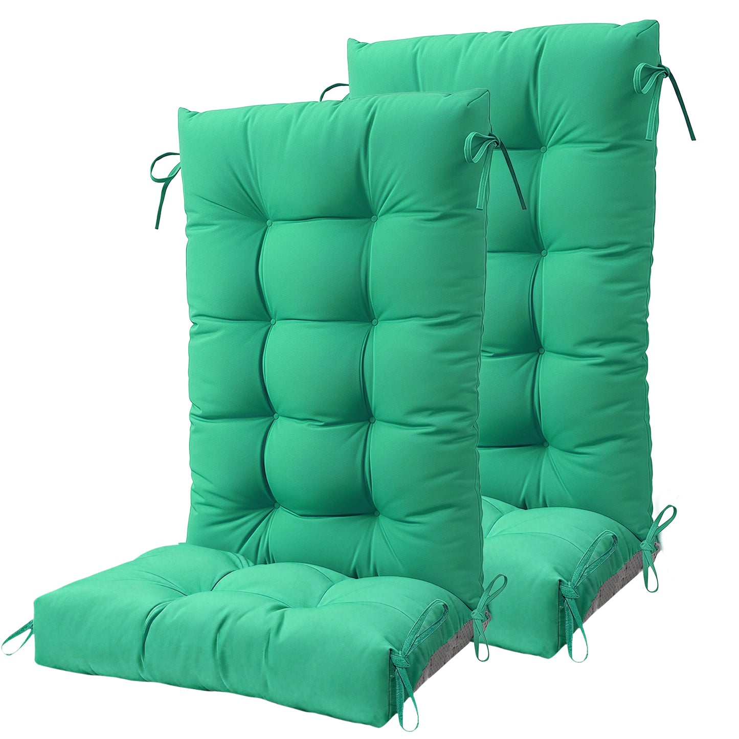 Waterproof Adirondack Chair Cushions with Ties & Non-Slip Bottom