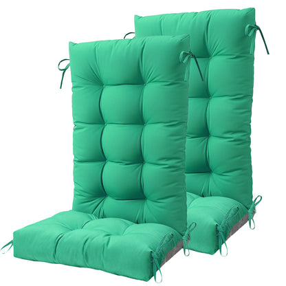 Waterproof Adirondack Chair Cushions with Ties & Non-Slip Bottom