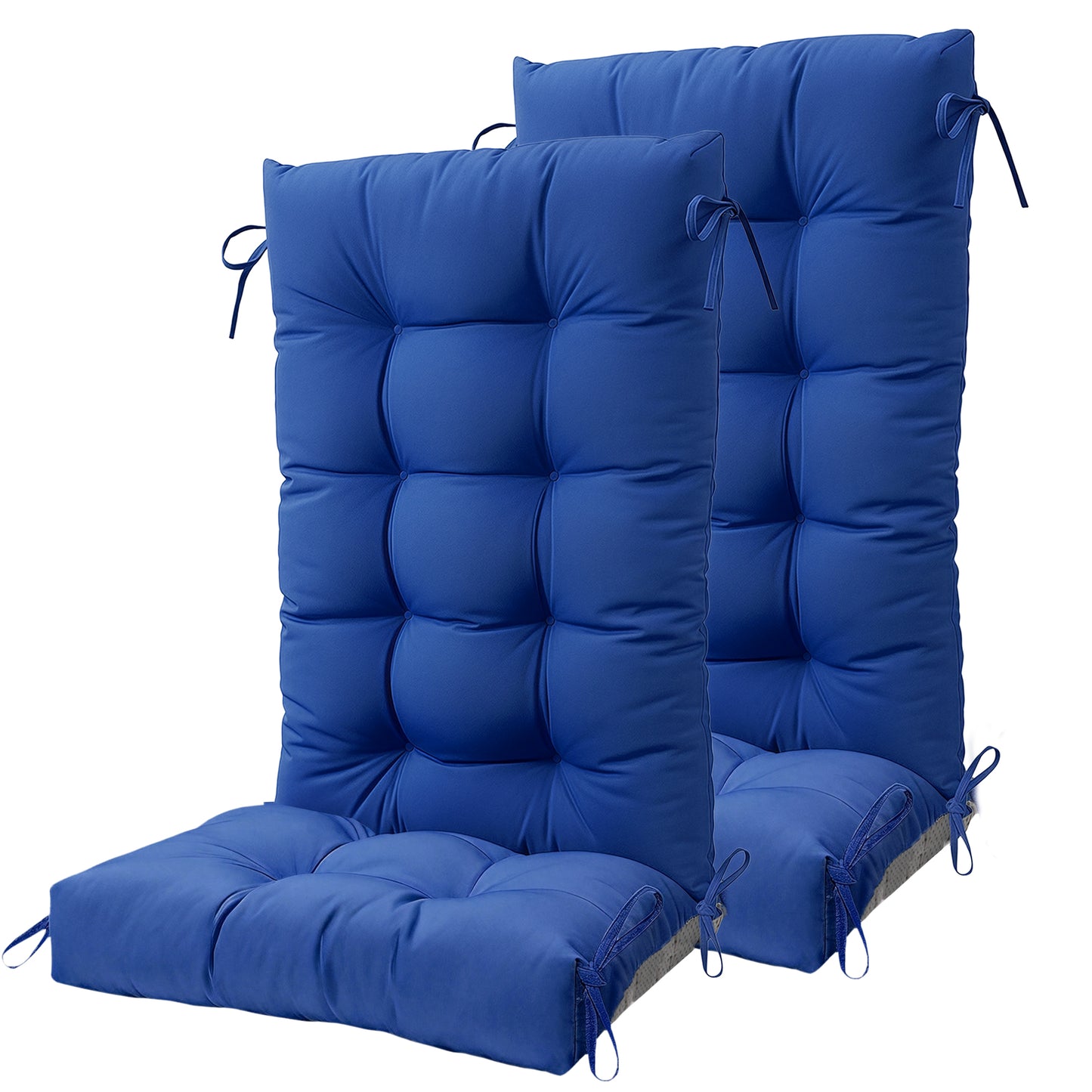 Waterproof Adirondack Chair Cushions with Ties & Non-Slip Bottom
